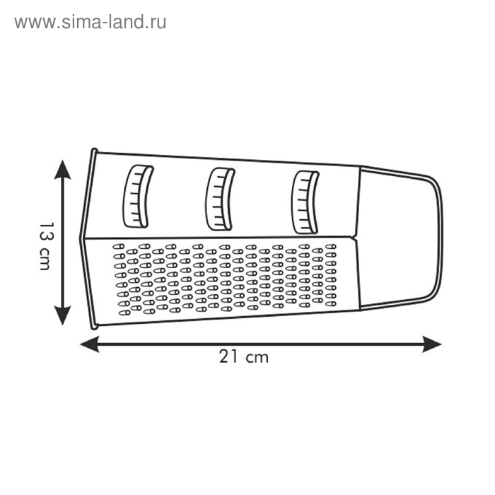 

Тёрка Tescoma Handy, шестигранная