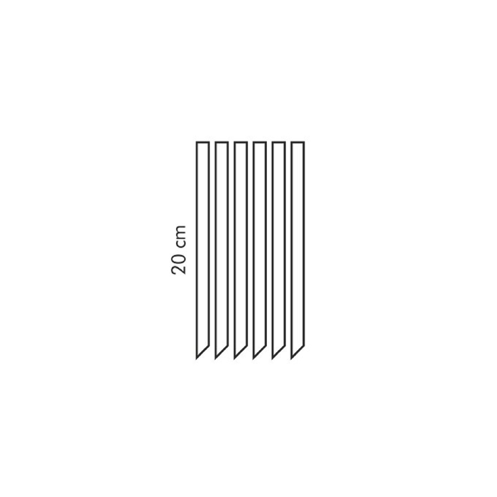 Трубочки Tescoma myDRINK, для йогуртовых напитков, 12 штук