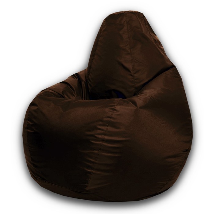 фото Кресло-мешок xxl, ткань нейлон, цвет коричневый позитив