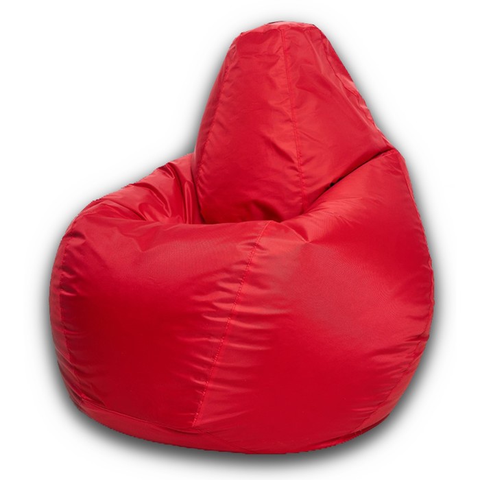 Кресло-мешок «Груша» Позитив, размер XXL, диаметр 105 см, высота 130 см, оксфорд, цвет красный