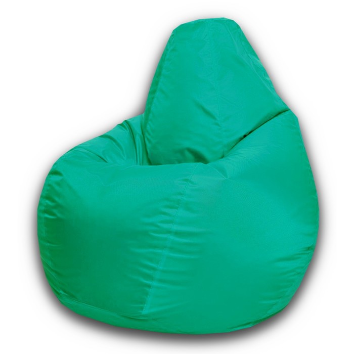 Кресло-мешок «Груша» Позитив, размер XXXL, диаметр 110 см, высота 145 см, оксфорд, цвет бирюзовый