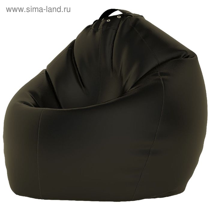 Кресло-мешок «Груша» Позитив, размер XXXL, диаметр 110 см, высота 145 см, оксфорд, цвет чёрный