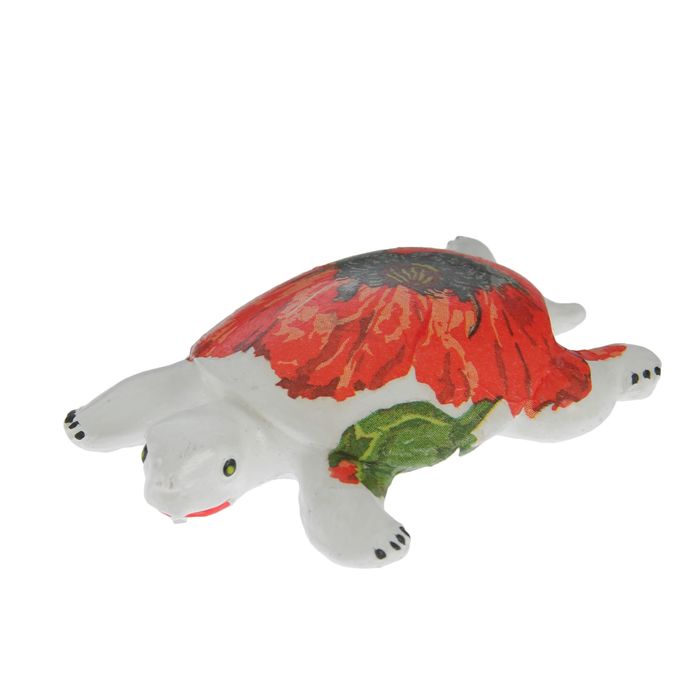 Фигурка "Черепаха - мак" 3х11х8,5см