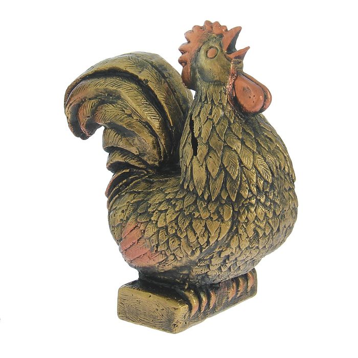 Копилка "Золотой петух" 21,5х18,5х10