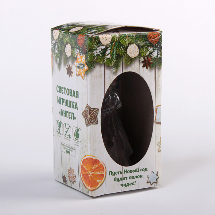 Игрушка световая "Ангел" (батарейки в комплекте) 1 LED, RGB, цветной