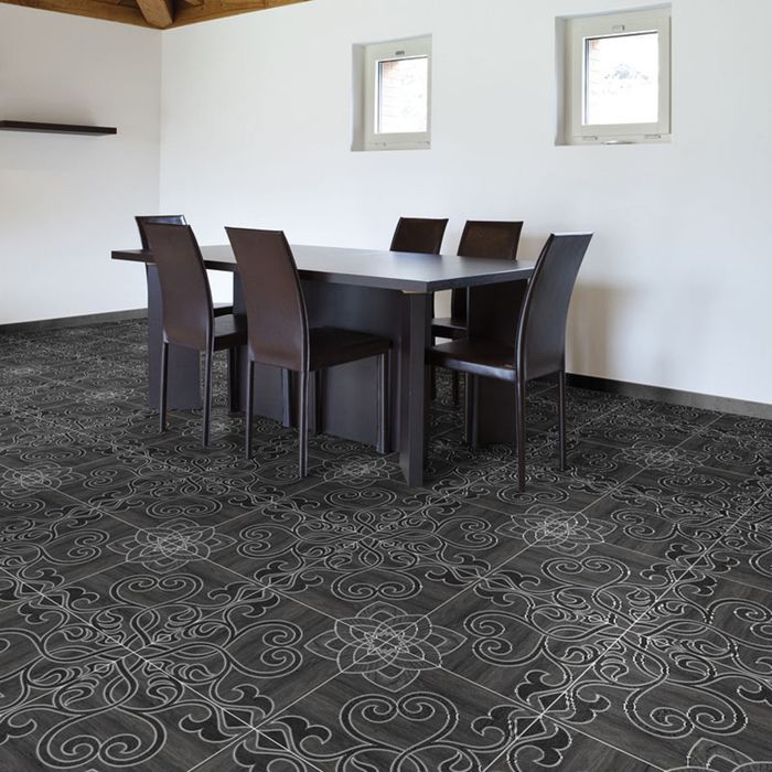 Керамогранит глазурованный Jardin JR4R092DR, серый, 420х420 мм (1,41 м.кв)