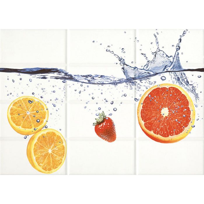 Вставка керамическая Mono MY2M304D, светло-бежевая, 250х350 мм