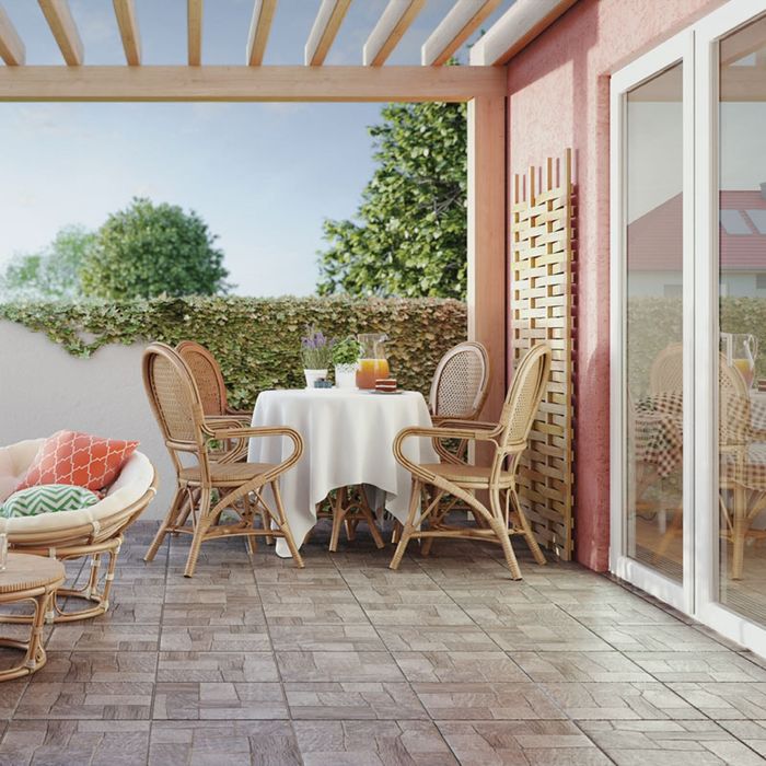 Керамогранит глазурованный Exterio EE4P012D, бежевый, 326х326 мм (1,17 м.кв)