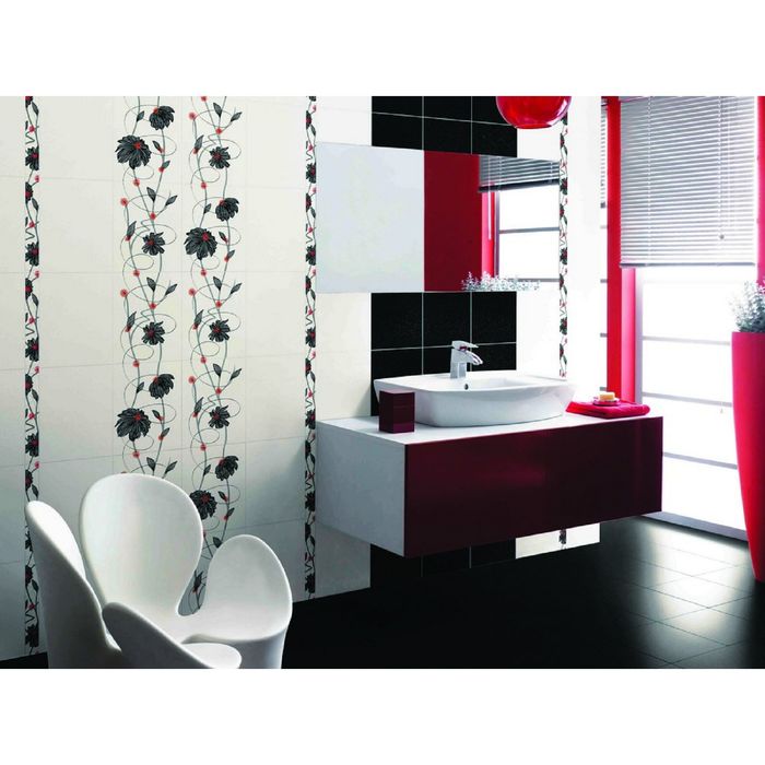 Облицовочная плитка Brillar BIM231R, чёрная, 250х350 мм (1,4 м.кв)