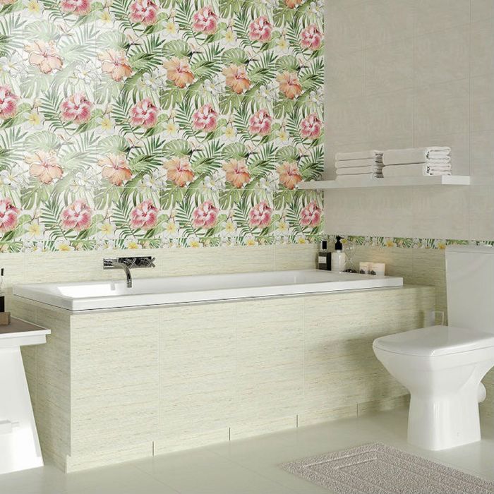 Облицовочная плитка Liana LFM021D, зелёная, 250х350 мм (1,4 м.кв)