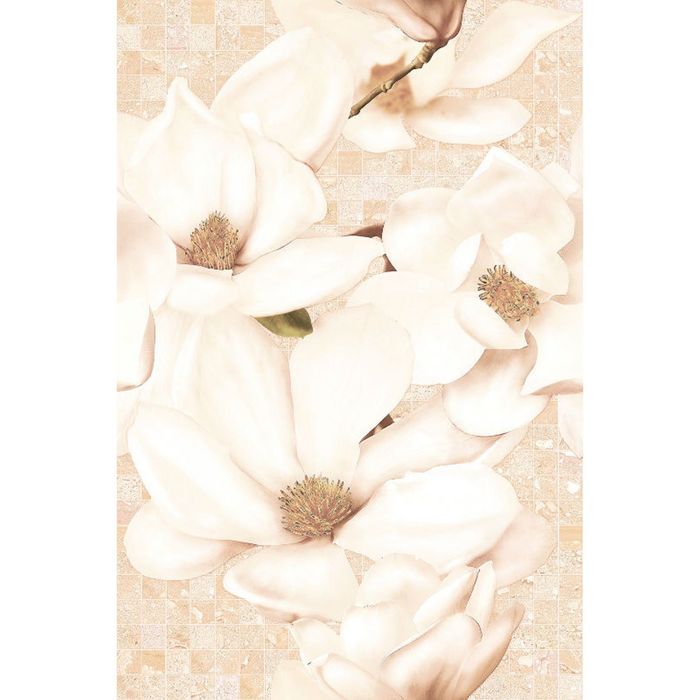 Вставка керамическая Linda LI2N011DT, бежевая, 300х450 мм