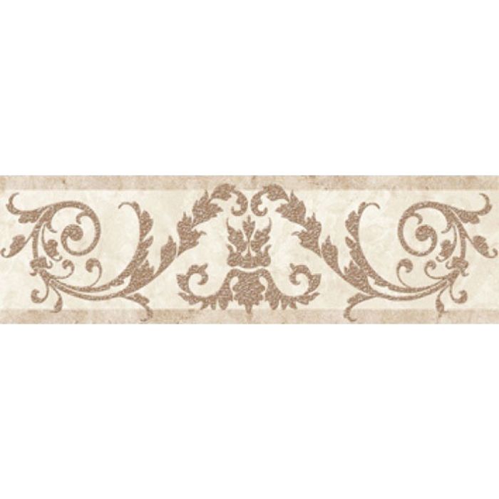 Бордюр керамический Novella C-NO1A011, бежевый, 60х200 мм