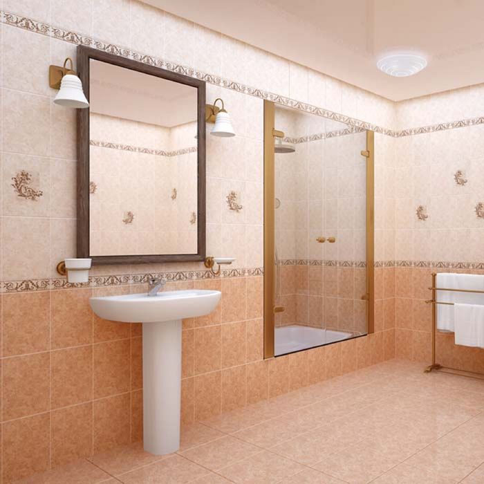 Облицовочная плитка Novella C-NOK151R, тёмно-бежевая, 200х300 мм (1,2 м.кв)