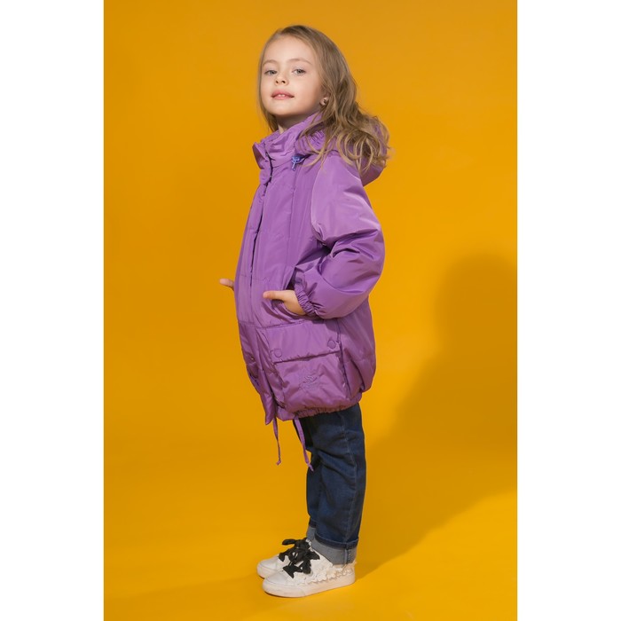 Куртка для девочки, рост 104 см, цвет сиреневый (арт. Ш-126)
