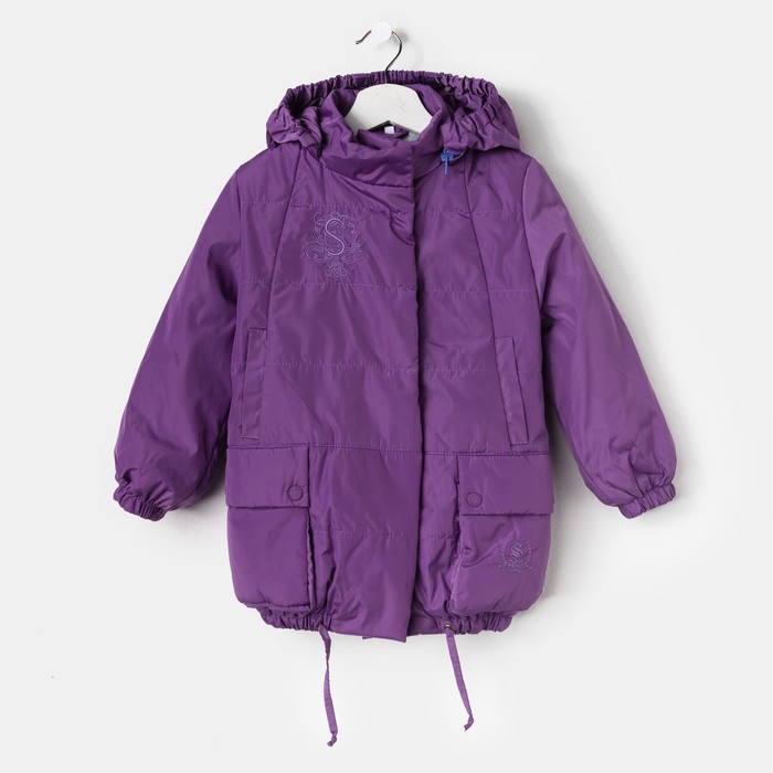 Куртка для девочки, рост 104 см, цвет сиреневый (арт. Ш-126)