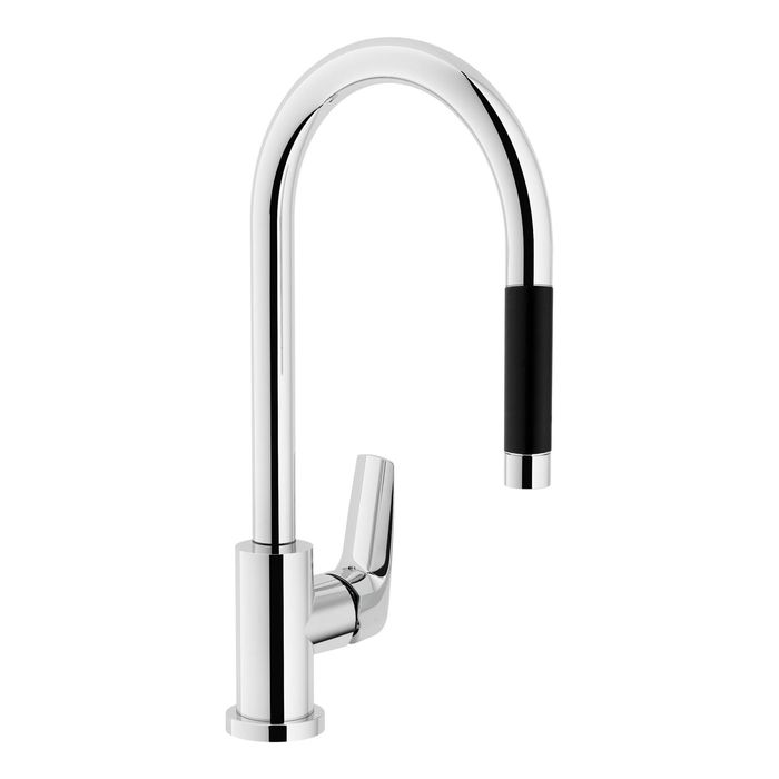 Смеситель для кухни Nobili NOBI NB84137/1CR, с вытяжным душем