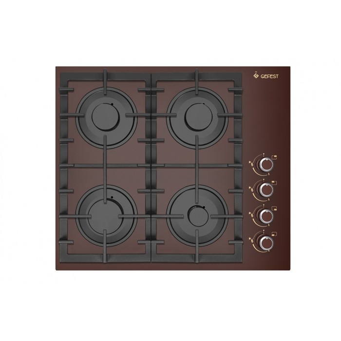 

Варочная поверхность Gefest СГ СВН 2230 К4, газовая, 4 конфорки, коричневая