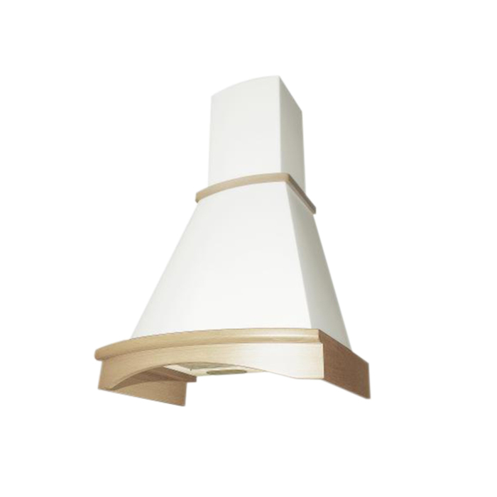 Вытяжка Elikor Ротонда 90П-650-ПЗД, бежевый/дуб неокрашенный