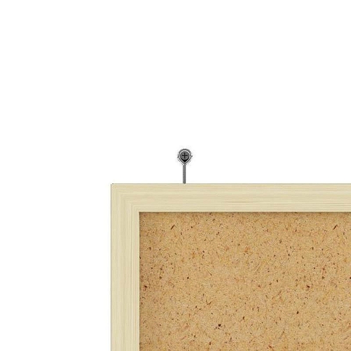 Доска пробковая 60х90 см, деревянная рама