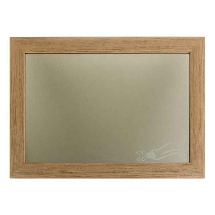 Зеркало "Багира" (дуб 500х700)