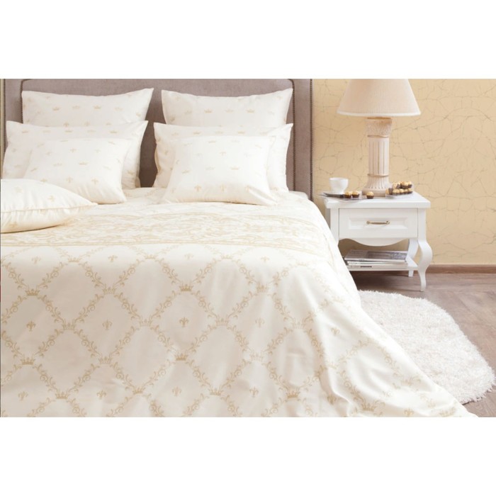 Постельное бельё "Флер де лис/1" евро, размер 220х240, 200х220, 70х70-2шт., 50х70-2 шт, 130 г/м2