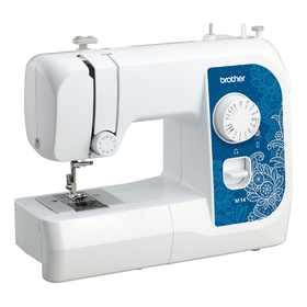 

Швейная машина Brother M14, 14 операций, обметочная, потайная, эластичная строчка, белый