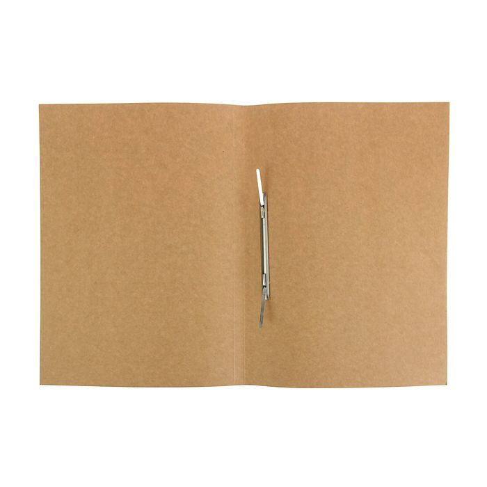 Скоросшиватель "Дело", плотность 240г/м2, мелованный белый