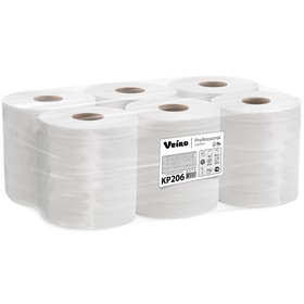 Полотенца бумажные Veiro Professional Comfort в рулонах с ЦВ 2 слоя, 200 метров