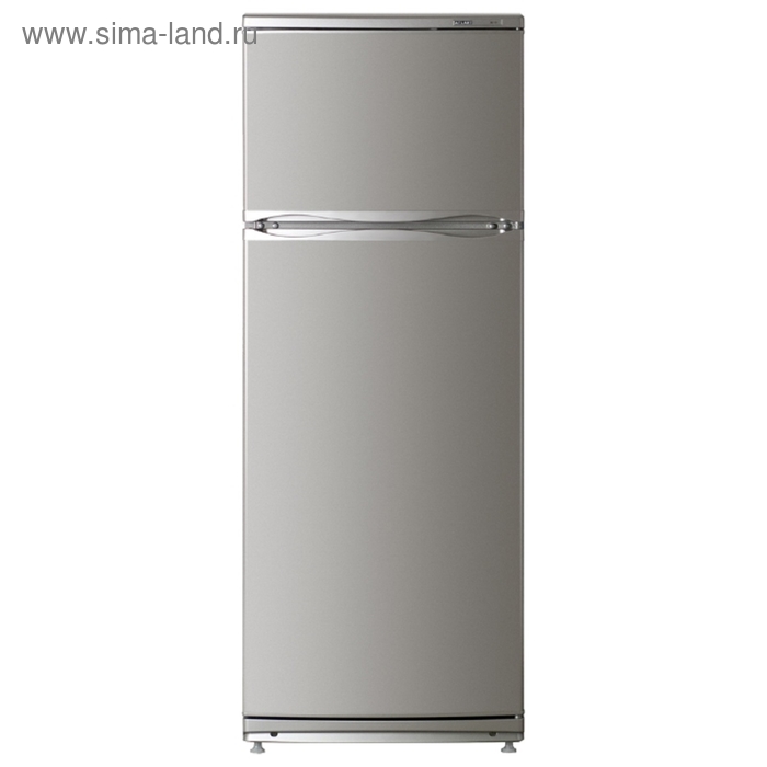 Холодильник ATLANT 2835-08, двухкамерный, класс А, 280 л, серебристый двухкамерный холодильник atlant мхм 2835