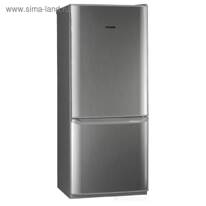 Холодильник Pozis RK-101S, двухкамерный, класс А+, 250 л, серебристый холодильник pozis rk 102w двухкамерный класс а 285 л белый