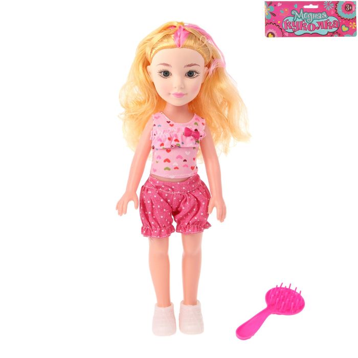 Кукла "Василина" с аксессуарами, звуковые эффекты, МИКС
