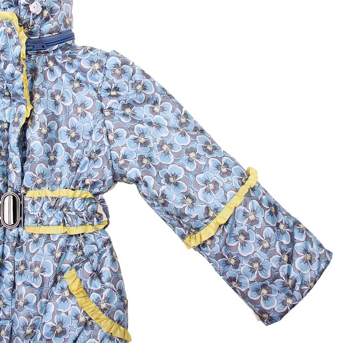 Костюм для девочки "Василиса", рост 86 см, цвет синий/серый