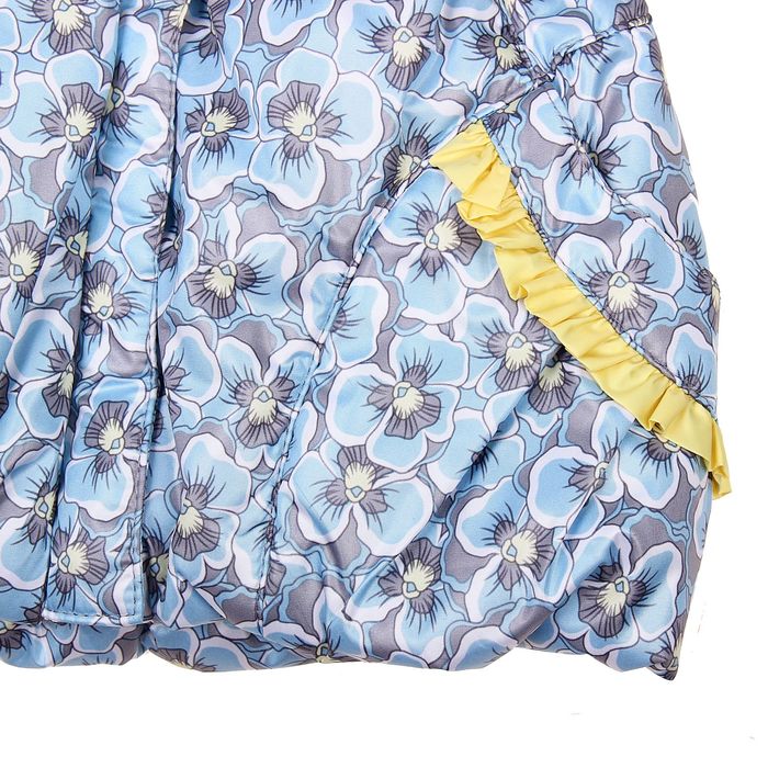 Костюм для девочки "Василиса", рост 86 см, цвет синий/серый