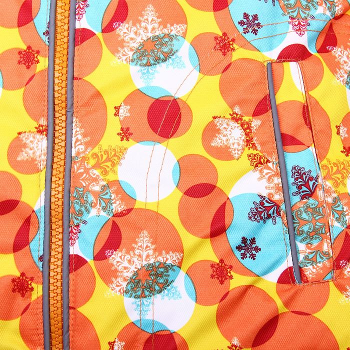 Костюм для девочки "Настёна", рост 86 см, цвет бирюзовый/оранжевый