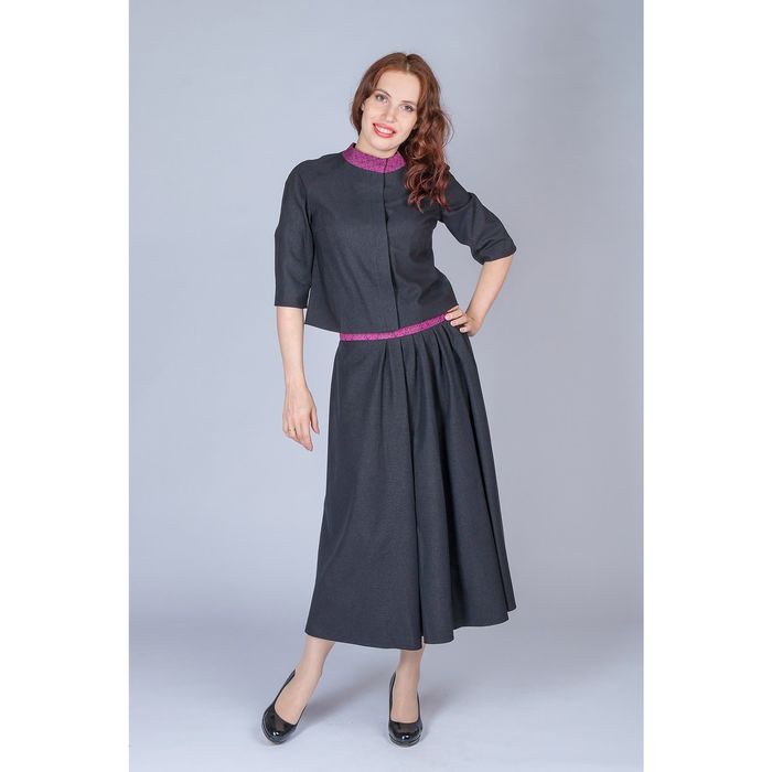 Юбка женская, размер 44, рост 170 см, цвет чёрный (арт. B5556-0843)