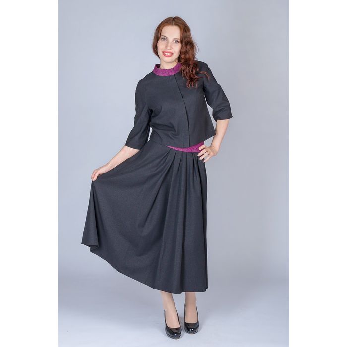 Юбка женская, размер 44, рост 170 см, цвет чёрный (арт. B5556-0843)