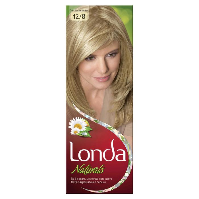 Крем-краска для волос Londa Naturals "Золотистая пшеница", 12/8, 60 мл