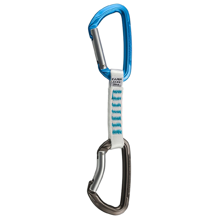 Комплект Camp 2 карабина ORBIT Anodized с оттяжкой EXPRESS длиной 11 см