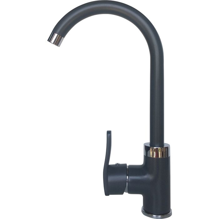 Смеситель для кухни Gerdamix FL Violado F104, черный