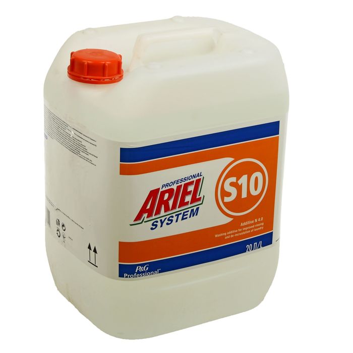 Добавка для вывода минеральных солей и снижения щёлочности выстиранного белья P&G Professional Ariel Additive N S10, 20 л