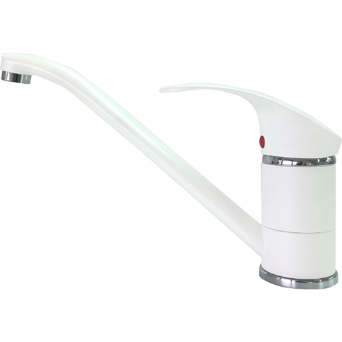 Смеситель для кухни Gerdamix DG Indigo D201, белый