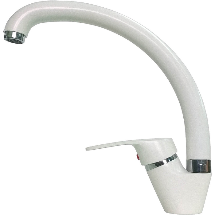 Смеситель для кухни Gerdamix DG Rosado D201, белый