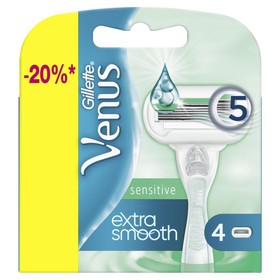 

Сменные кассеты для бритвы Gillette Venus Sensitive, для чувствительной кожи, 4 шт.