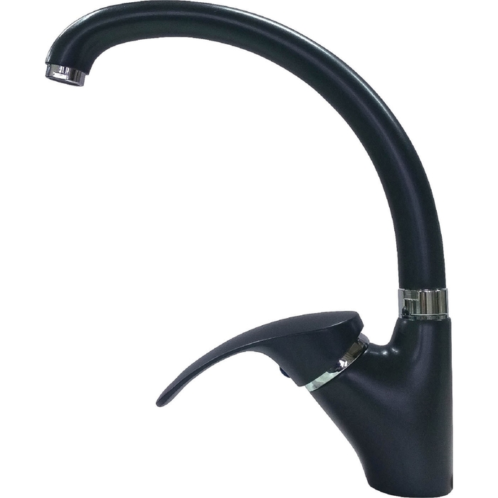 Смеситель для кухни Gerdamix FL Crema F104, черный