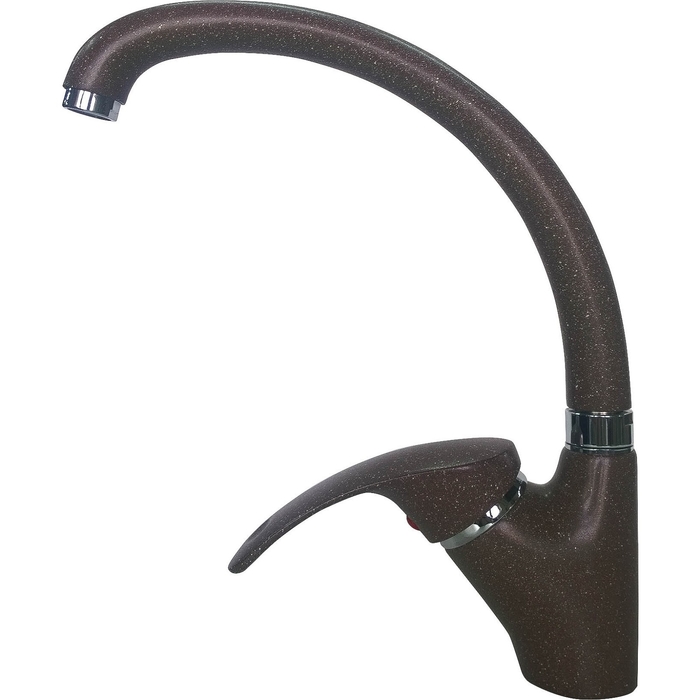 Смеситель для кухни Gerdamix FL Crema F107, коричневый