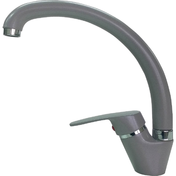 Смеситель для кухни Gerdamix FL Rosado F102, грей
