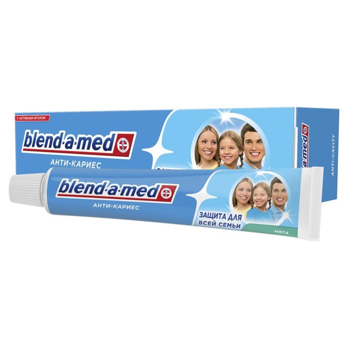 

Зубная паста Blend-a-med "Антикариес: Нежная мята", 50 мл