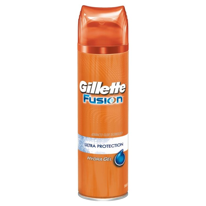 Гель для бритья Gillette Fusion Hydra Gel, "Ультра защита", 200 мл