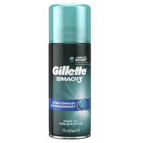 Гель для бритья Gillette Mach3 Extra Comfort «Экстракомфорт», 75 мл