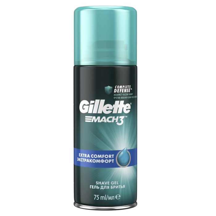 Гель для бритья Gillette MACH3 "Экстракомфорт", 75 мл